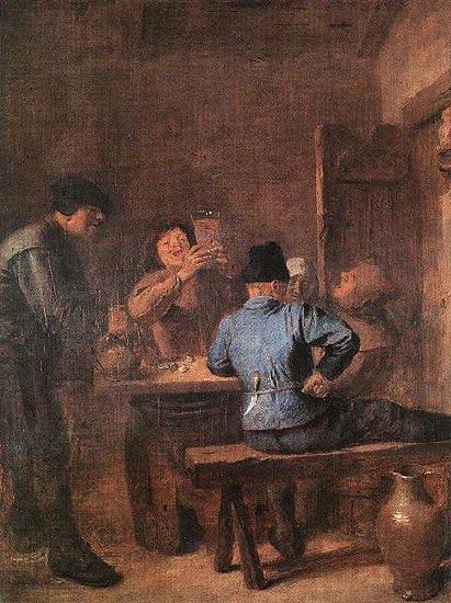 Adriaen Brouwer In the Tavern